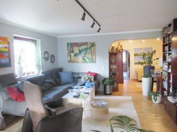 Horn-Lehe, 1a gepfl. 3 Zi. Whng. /Balkon /Loggia / Stellplatz in der Tiefgarage - Wohn-Esszimmer