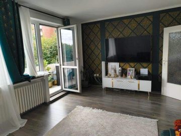 Selbstnutzer / Altersvorsorge Links der Weser- Obervieland 2 Zi. Wohnung mit Balkon - Wohnzimmer