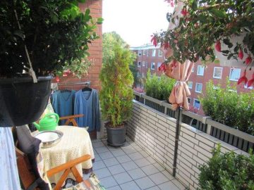 Links der Weser… 3 Zi. Wohnung m. Balkon in Südlage - Balkon