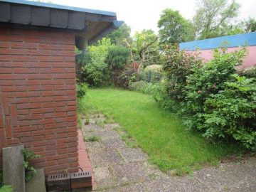 Kattenesch …schmuckes RH mit Garage und idyllischen Garten... begehrte Wohnlage „Links der Weser„ - Terrasse - Garten